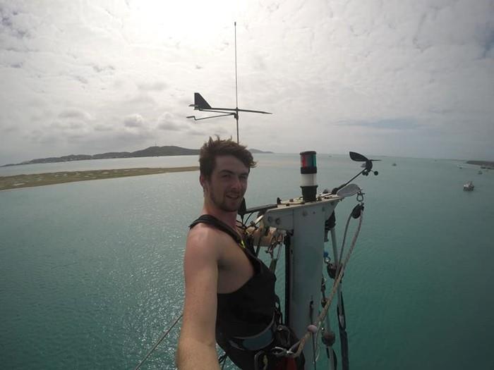 Irish sailor Cian Mullee, a participant in the OCC Youth Sponsorship Programme photo copyright Cian Mullee taken at  and featuring the Cruising Yacht class