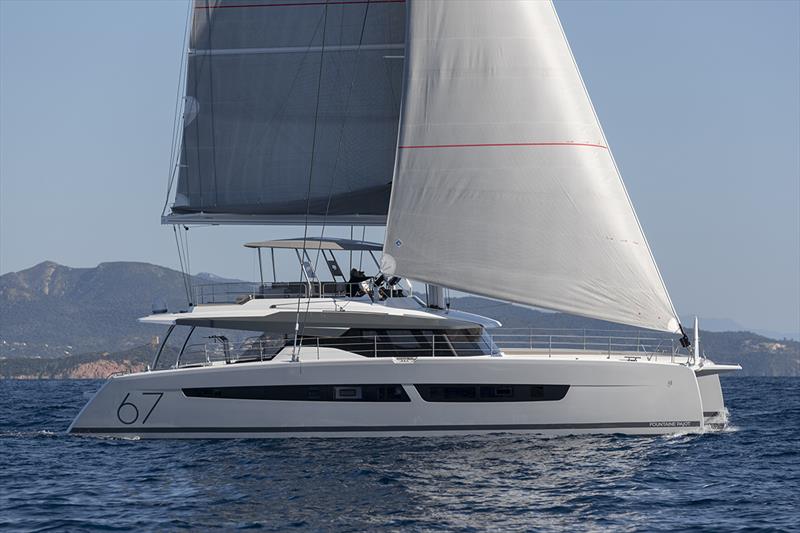 Fountaine Pajot's new Alegria 67 has won the Christofle Yacht Style award for Best Multihull Over 15m photo copyright Gilles Martin-Raget taken at  and featuring the Cruising Yacht class