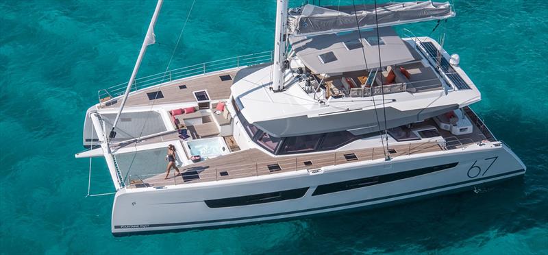 Fountaine Pajot will host the Asian Premiere of the spectacular new Alegria 67 at the 2019 Singapore Yacht Show photo copyright Kate Elkington taken at  and featuring the Cruising Yacht class