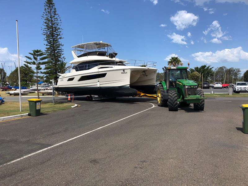 Multihull hardstand in Brisbane now open - photo © Multihull Central