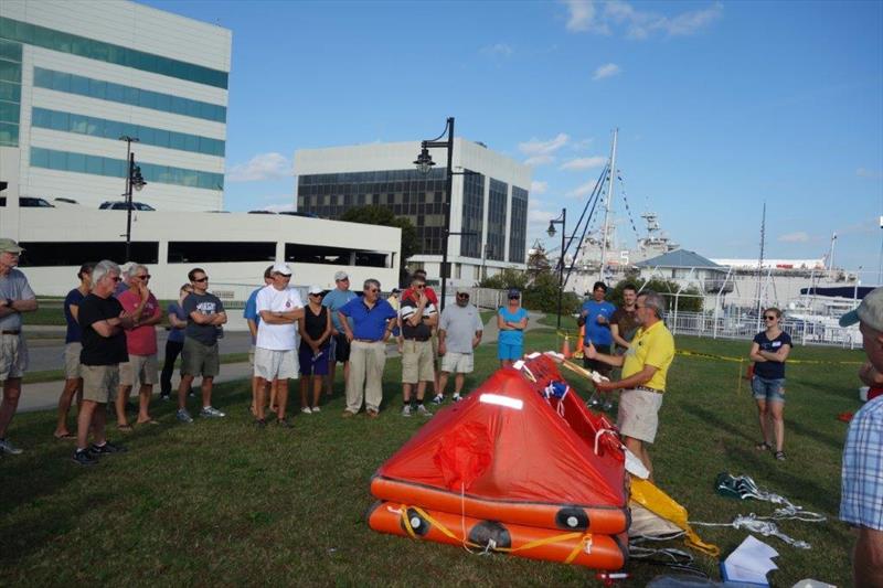 2015 Caribbean 1500 - Portsmouth Safety Demo photo copyright World Cruising taken at  and featuring the Cruising Yacht class