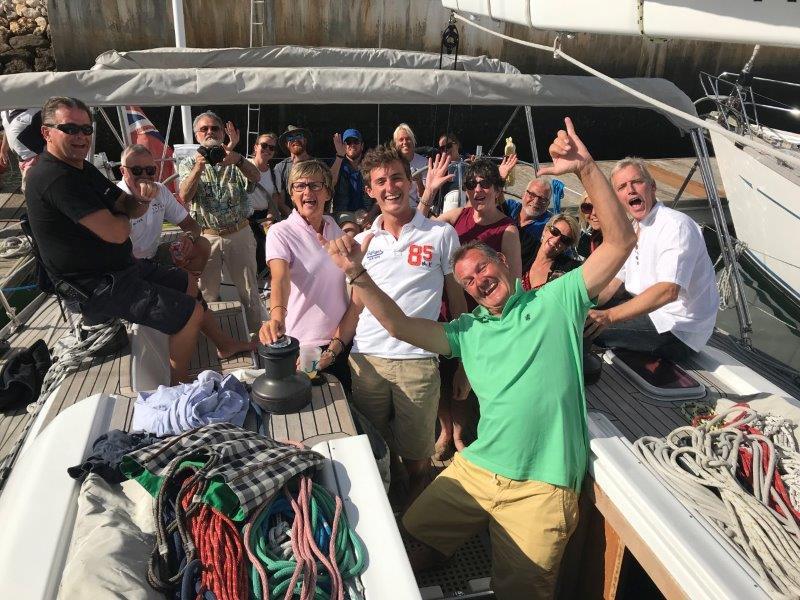 ARC Europe 2019 - Mad Monkey crew photo copyright World Cruising taken at  and featuring the Cruising Yacht class