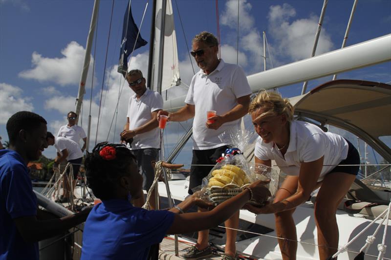 ARC   - St Lucia berthing photo copyright Ocean Cruising taken at  and featuring the Cruising Yacht class