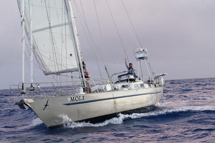 With that, Randall concludes that they have completed a transit of the Northwest Passage photo copyright Daria Blackwel taken at  and featuring the Cruising Yacht class