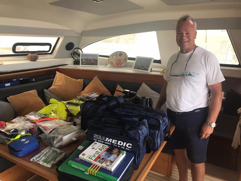 2019 ARC  - A SafetyCheck - Martin on Zen well prepared photo copyright World Cruising taken at  and featuring the Cruising Yacht class