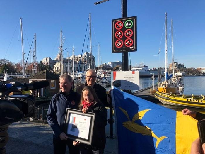 Jeanne Socrates received recognition for her amazing voyage photo copyright Shaun Peck taken at  and featuring the Cruising Yacht class