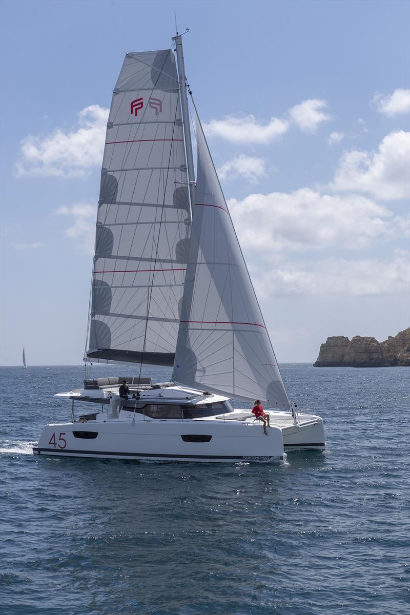 Multihull Solutions will host the Australian premiere of the award-winning Fountaine Pajot Elba 45 at the NSW Open Days from 21-22 February photo copyright Gilles Martin-Raget taken at  and featuring the Cruising Yacht class