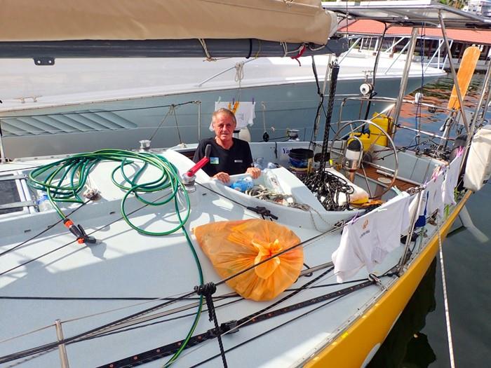 Jon Sanders photo copyright Steve Siguaw s/v Aspen taken at  and featuring the Cruising Yacht class