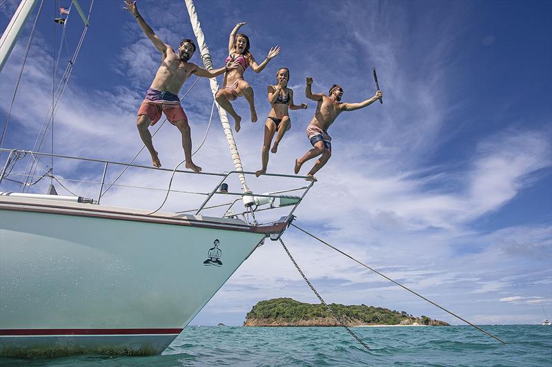 Good times abound photo copyright SV Delos taken at  and featuring the Cruising Yacht class