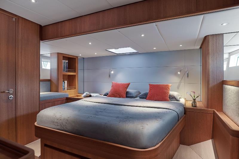 Contest 59CS interior master cabin - photo © Contest Yachts