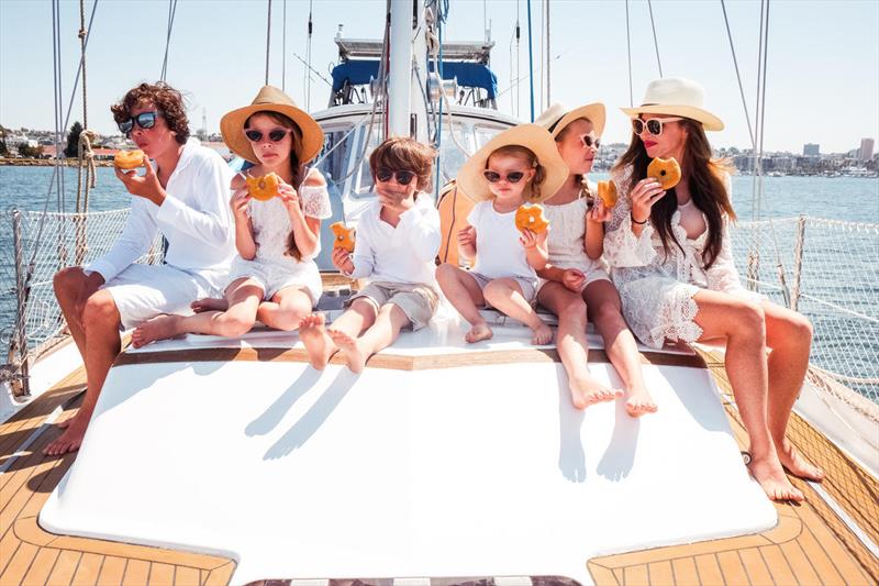 Fun times for the entire clan photo copyright The Expedition Family taken at  and featuring the Cruising Yacht class