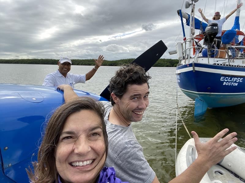 Finding Eclipse photo copyright Alana Stillitano taken at  and featuring the Cruising Yacht class