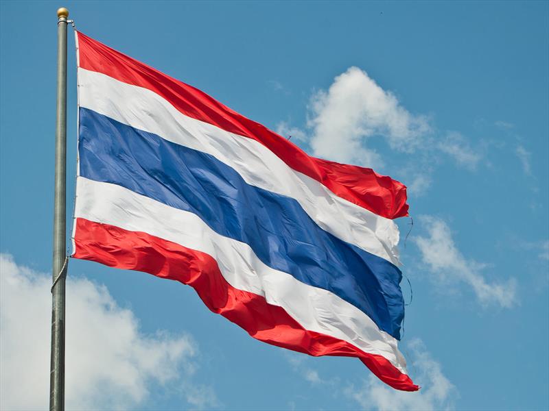 Thailand photo copyright flags.com taken at  and featuring the Cruising Yacht class