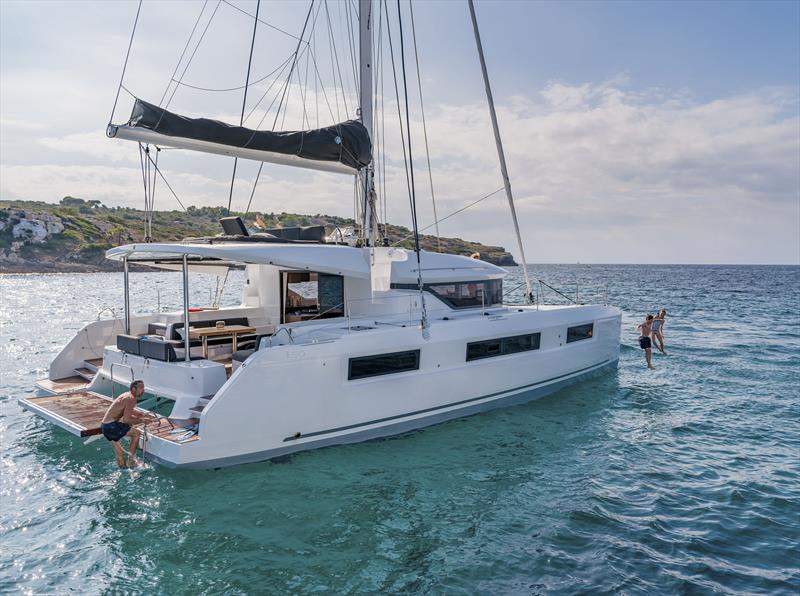 Lagoon 50. Plenty of room for everyone photo copyright Nicolas Claris taken at  and featuring the Cruising Yacht class