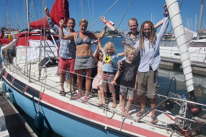 ARC - Congratulations to both families on Lucky Girl - photo © ARC Atlantic Rally for Cruisers