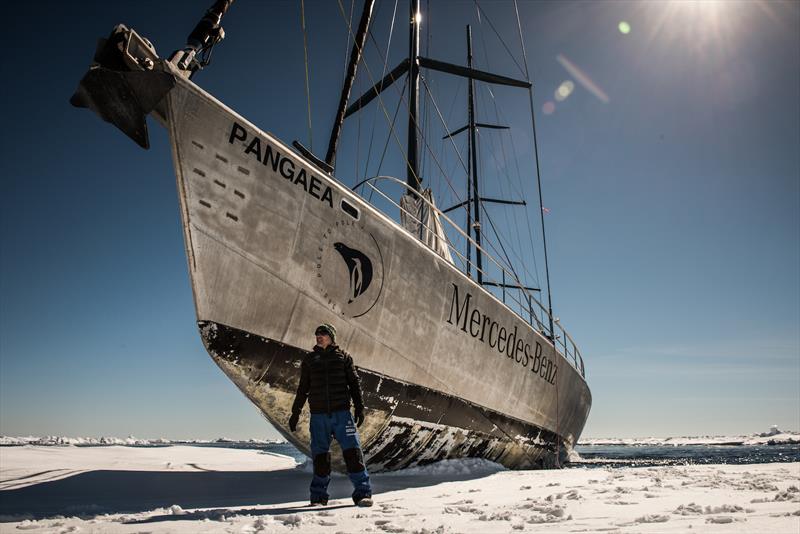 Pangaea in Antarctic waters photo copyright Dmitry Sharomov taken at New York Yacht Club and featuring the Cruising Yacht class