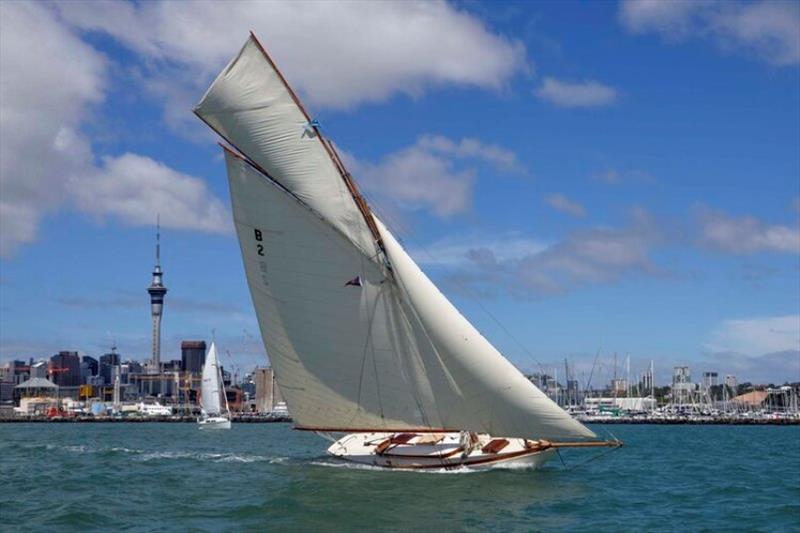 Ngatira sailing 105 years later. - photo © Peter Le Scelle