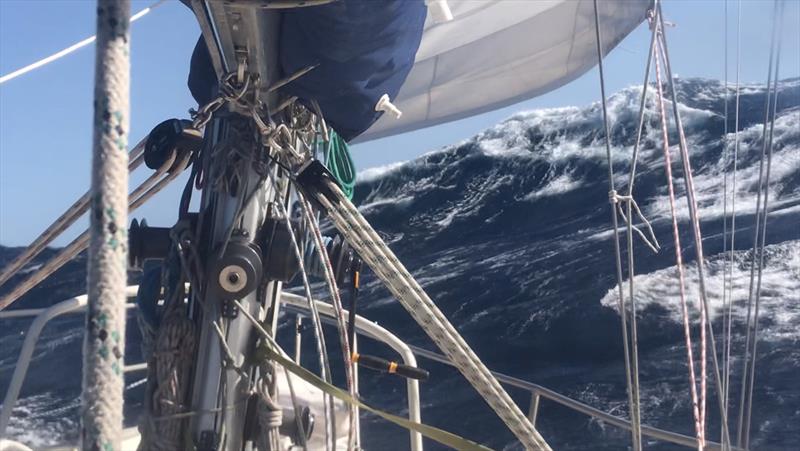 Moli sailing in Southern Ocean conditions photo copyright Randall Reeves taken at New York Yacht Club and featuring the Cruising Yacht class