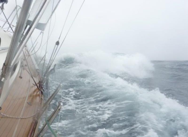 Storm photo copyright Jimmy Cornell taken at  and featuring the Cruising Yacht class