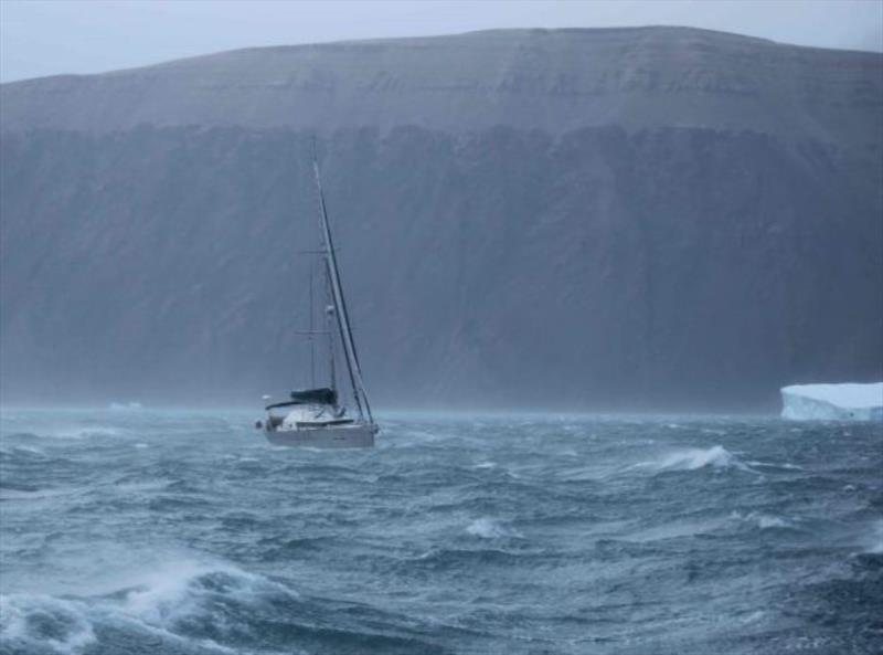 Northwest Passage storm photo copyright Jimmy Cornell taken at  and featuring the Cruising Yacht class