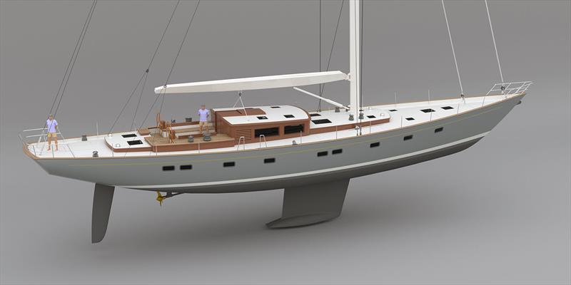 Project Ouzel - R200 Raccoon Arctic Aft Quarter 80mm photo copyright MCM taken at  and featuring the Cruising Yacht class