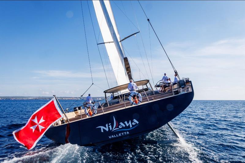 Nilaya photo copyright Royal Huisman taken at  and featuring the Cruising Yacht class