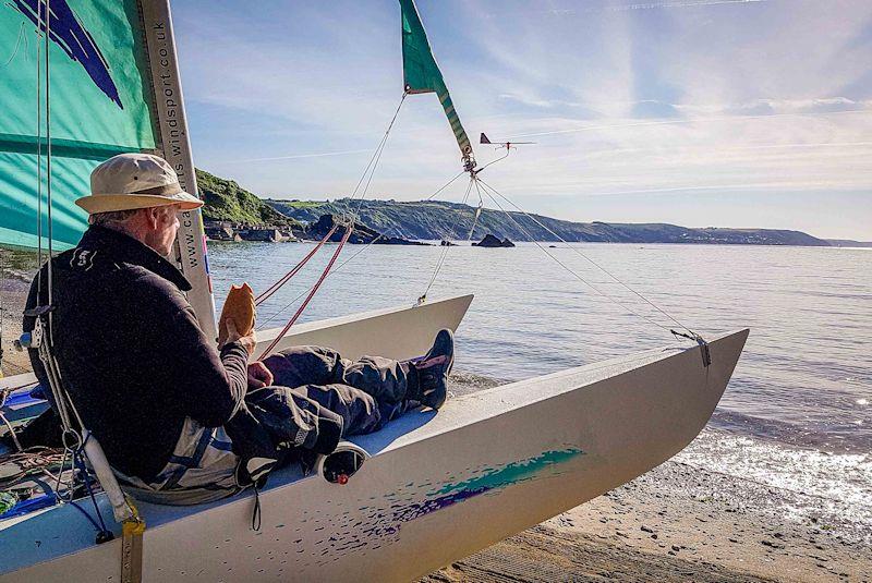 'North Island to Starboard' - Liam Thom sails around Britain in a 15ft catamaran photo copyright Yvonne Pike taken at  and featuring the Dart 15 class