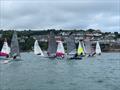 Dinghy start line action at the Cardigan Bay Regatta 2023 © Dennis Fick and Fiona Best