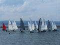 Start on day 1 of the West Kirby Sailing Club Easter Regatta  © Alan Jenkins