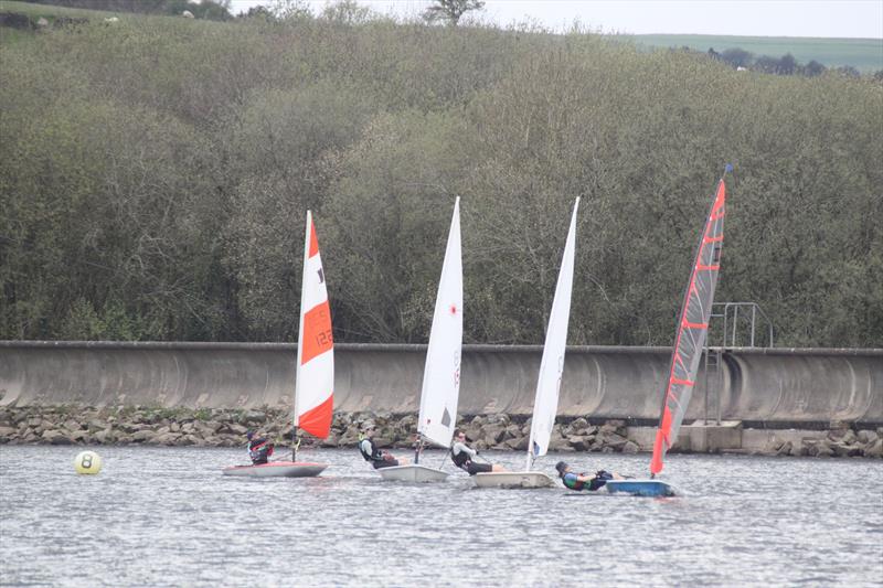Derbyshire Youth Sailing at Combs photo copyright Sophia Morbey taken at Combs Sailing Club and featuring the Dinghy class