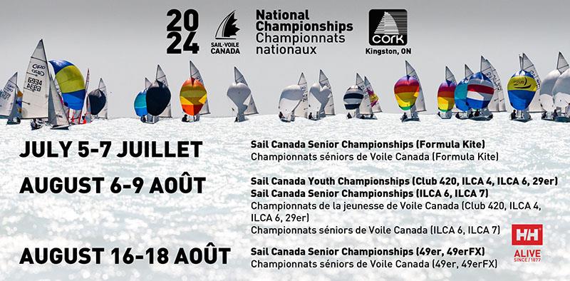 Sail Canada's four youth and senior National Championships  photo copyright Sail Canada taken at Sail Canada and featuring the Dinghy class