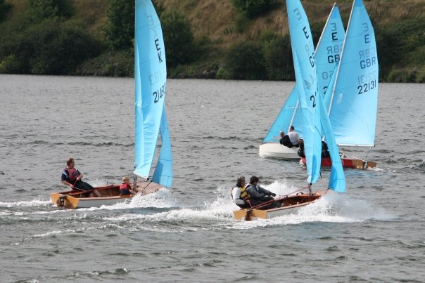 Great conditions for the Enterprise North West Championship at Wigan photo copyright Stan & Sue Barton taken at  and featuring the Enterprise class