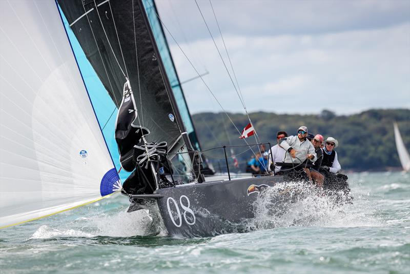 Glyn Locke's Farr 280 Toucan on day 2 of the Champagne Charlie July Regatta photo copyright Paul Wyeth / www.pwpictures.com taken at Royal Southern Yacht Club and featuring the Farr 280 class