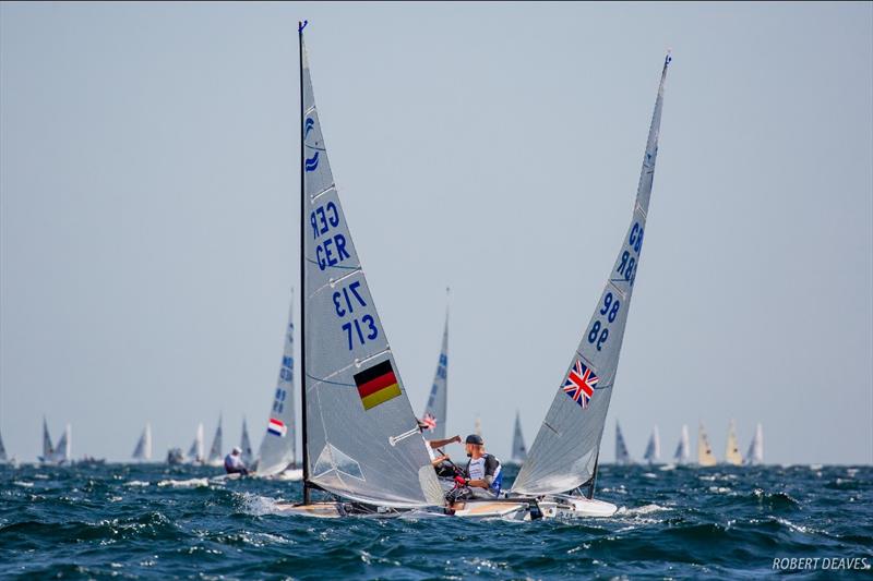 2018 Finn Gold Cup in Aarhus photo copyright Robert Deaves taken at Sailing Aarhus and featuring the Finn class