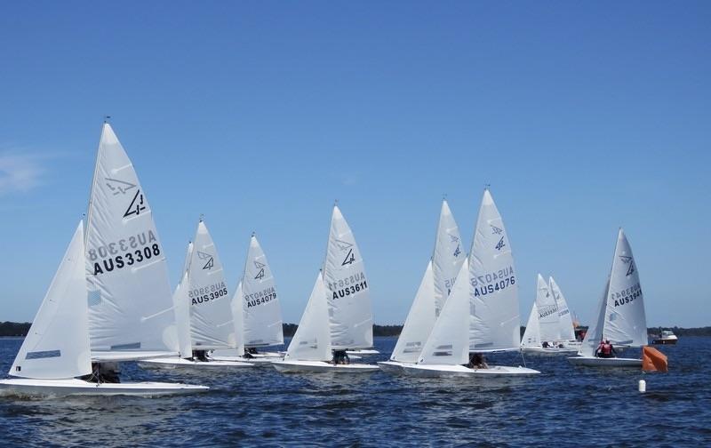 2022 Flying Fifteen Victorian State Championship photo copyright Christie Arras taken at Gippsland Lakes Yacht Club and featuring the Flying Fifteen class