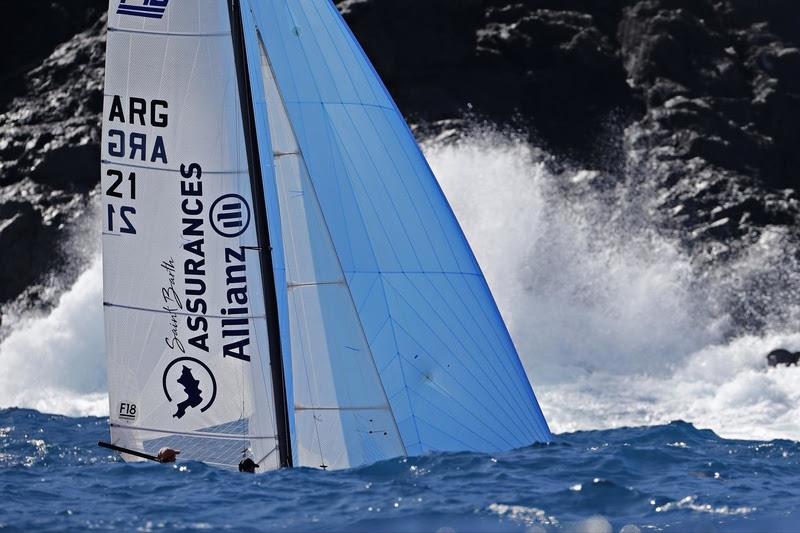 St. Barth Cata-Cup - Day 3 photo copyright Pascal Alemany taken at  and featuring the Formula 18 class