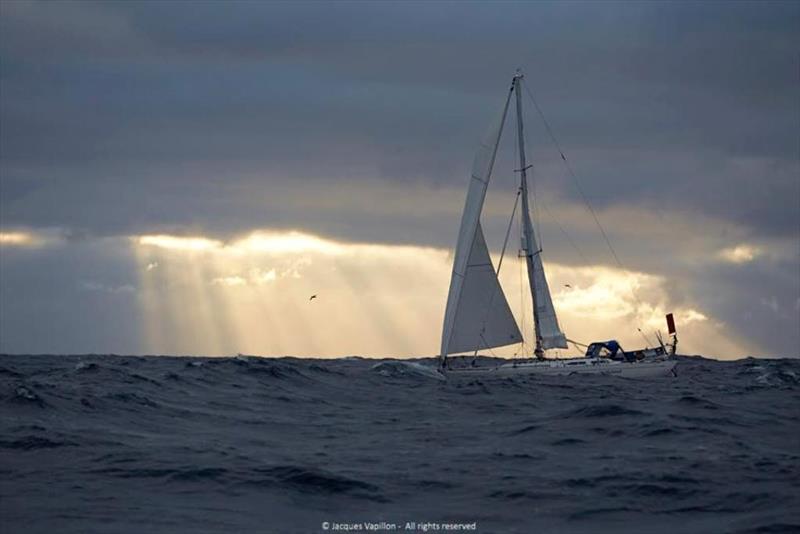 2018 Golden Globe solo non-stop round the world race photo copyright Jacques Vapillon taken at  and featuring the Golden Globe Race class