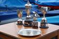 Trophies for the GP14 Leinsters at Mullingar © Andy Johnston