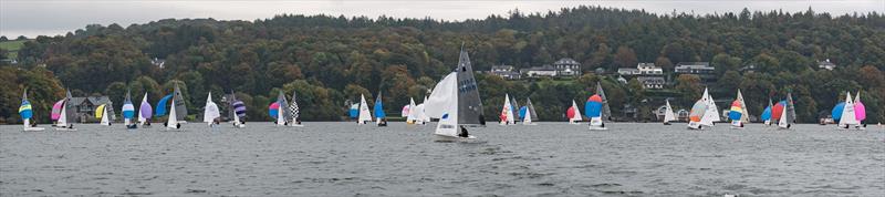 35 boats take part in GP14 End of Season Championship photo copyright Richard Craig / www.SailPics.co.uk taken at Royal Windermere Yacht Club and featuring the GP14 class