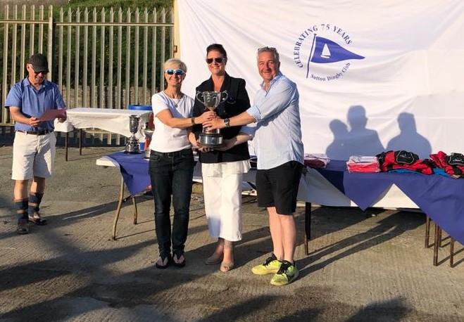 Ruan & Charlotte O'Tiarnaigh, runners-up and Masters Championship in the GP14 Championship of Ireland at Sutton Dinghy Club photo copyright Louise Boyle, Charles Sargent & Andy Johnston  taken at Sutton Dinghy Club and featuring the GP14 class