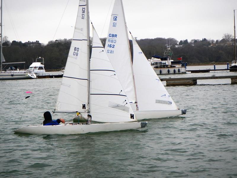 Bembridge Illusions Match Racing Championship 2020 photo copyright Mike Samuelson taken at Bembridge Sailing Club and featuring the Illusion class