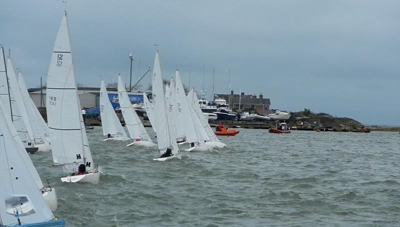 Start of Race 6 during the Bembridge Illusion National Championships 2024 - photo © Mike Samuelson