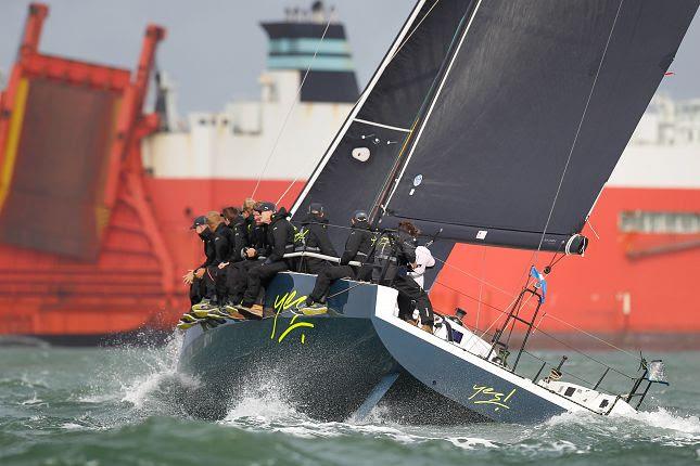 Yes! in IRC on Cowes Week 2019 day 7 photo copyright Paul Wyeth / CWL taken at Cowes Combined Clubs and featuring the IRC class