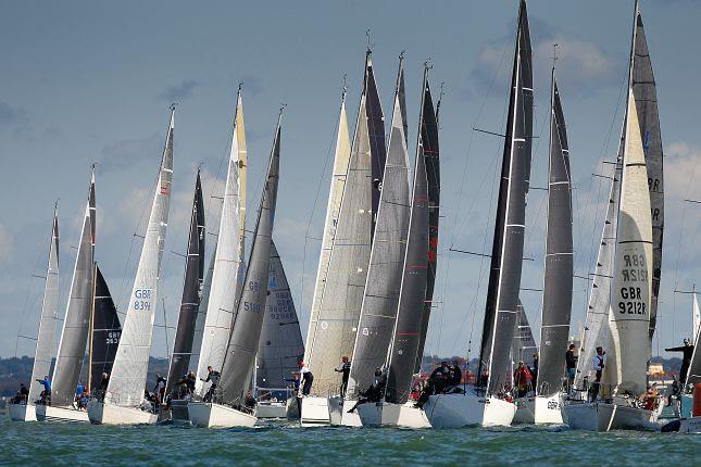 IRC 5 on Cowes Week 2019 day 7 photo copyright Paul Wyeth / CWL taken at Cowes Combined Clubs and featuring the IRC class