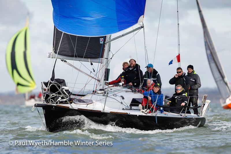 Quokka 8 during the HYS Hamble Winter Series - photo © Paul Wyeth / www.pwpictures.com