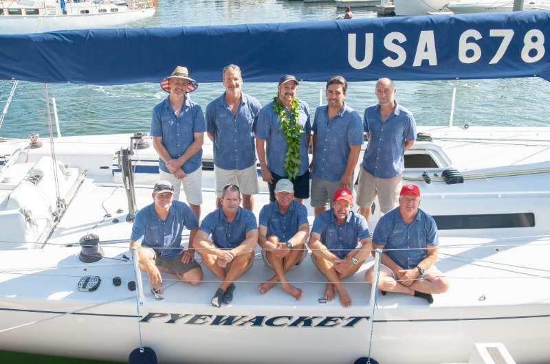 Crew of Pyewacket with skipper Roy Disney - photo © Sharon Green Photography