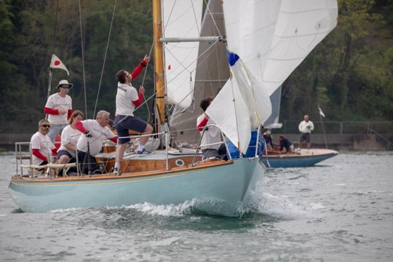 Whooper (A 1937 Laurent Giles One-Off) photo copyright Chris Brown Photography taken at Cowes Corinthian Yacht Club and featuring the IRC class