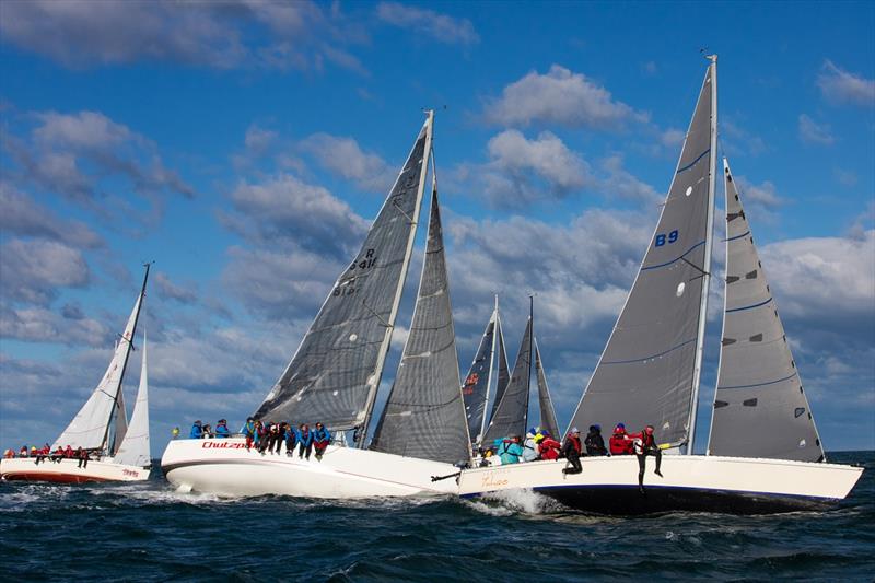 Day 3 Division start in 2019 - Australian Women's Keelboat Regatta photo copyright Bruno Cocozza taken at Royal Melbourne Yacht Squadron and featuring the IRC class