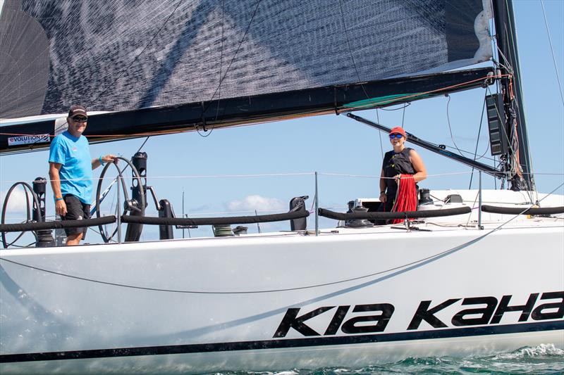 Kia Kaha - Start Leg 2 - Evolution Sails - Round North Island Race 2020 - Mongonui, Northland NZ - February 2020 photo copyright Deb Williams taken at Royal Port Nicholson Yacht Club and featuring the IRC class