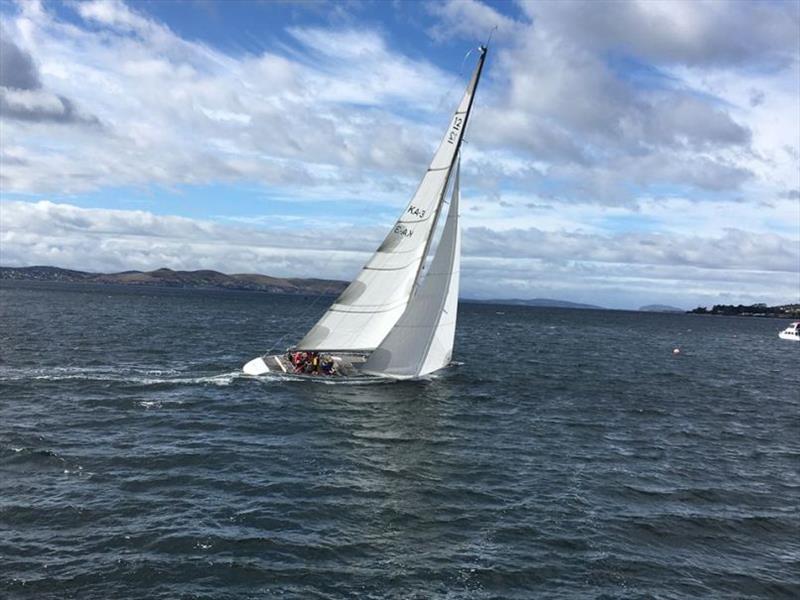Yachts racing on Port Cygnet in the iconic regatta. - photo © Jessica Coughlan